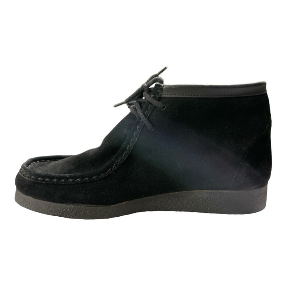 Hunkers Wallabees Style Black Suede Shoes. Size 11 Made in Spain main image 9